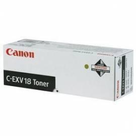 Bedienungshandbuch Toner CANON C-EXV18, 26 k Seiten (CF0388B002) schwarz
