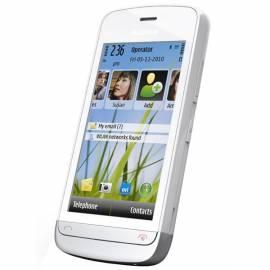 Handy NOKIA C5-03 grau/weiss