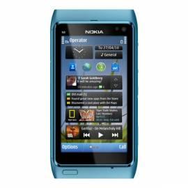 Handy NOKIA N8-00 blau Bedienungsanleitung
