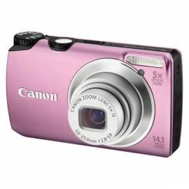 Benutzerhandbuch für Digitalkamera CANON Power Shot A3200 Rosa