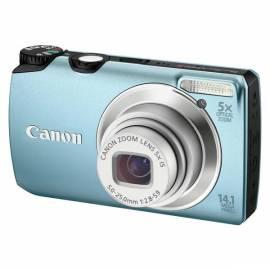 Bedienungsanleitung für Digitalkamera CANON Power Shot A3200 blau