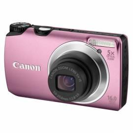 Bedienungshandbuch Digitalkamera CANON Power Shot A3300 Rosa