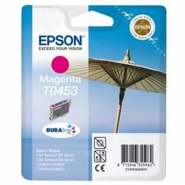 Tinte EPSON T0453, 8ml, RF (C13T04534020) rot Gebrauchsanweisung