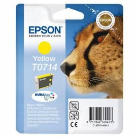 Service Manual Tinte Refill EPSON T0714, 6 ml, RF (C13T07144020) gelb