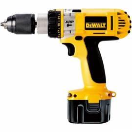 Akku-Bohrschrauber, DEWALT DC981KA, Akuscrewdriver 3-Gang schwarz/gelb