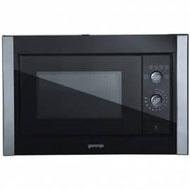 Mikrowelle GORENJE BM 1240 AX Schwarz/Edelstahl