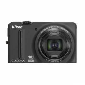 Digitalkamera NIKON Coolpix S9100 schwarz Gebrauchsanweisung