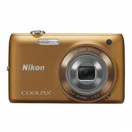 Bedienungsanleitung für Digitalkamera NIKON Coolpix S4100 bronze