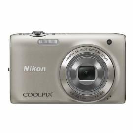 S3100 Digitalkamera NIKON Coolpix Silber