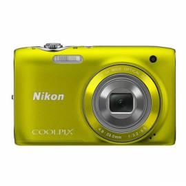 Digitalkamera NIKON Coolpix S3100 gelb - Anleitung