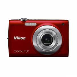 Digitalkamera NIKON Coolpix S2500-rot Gebrauchsanweisung