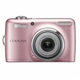 Benutzerhandbuch für Digitalkamera NIKON Coolpix L23 pink