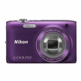 S3100 Digitalkamera NIKON Coolpix lila