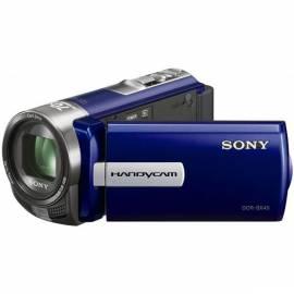 SONY Camcorder DCR-SX45EL blau Gebrauchsanweisung