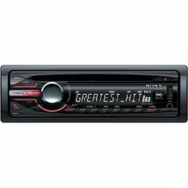 CD-Autoradio SONY CDX-GT450U CD/MP3, USB, schwarz