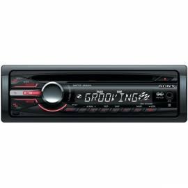 CD-Autoradio mit SONY CDX-GT250MP, CD/MP3-schwarz