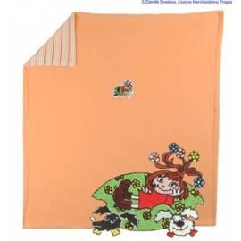 Handbuch für KAARSGAREN Fleece Baby Decke Baumwolle mit eine kleine Hexe Orange