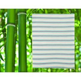 Sommer Quilt KAARSGAREN Bambus Blau Streifen - Anleitung