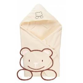 KAARSGAREN Doppel-fleece-Decke leuchtenden Teddybär Creme