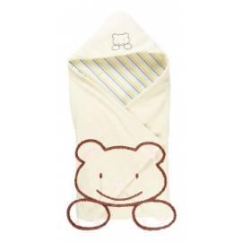 Decke KAARSGAREN mit leuchtenden Creme Teddybär