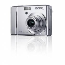 Bedienungsanleitung für Digitalkamera BENQ C1450 Metalic grau - 14MP, 3xlens, 2, 7-Zoll-LCD (9H.A0T01.9AE)