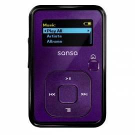 Bedienungsanleitung für MP3-Player SANDI Sansa Clip Plus 4 GB (108001)