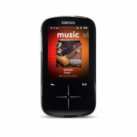 MP3-Player SANDI Sansa Fuze Plus 4 GB (108002) Gebrauchsanweisung