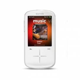 MP3-Player SANDI Sansa Fuze Plus 8 GB (108008) Bedienungsanleitung