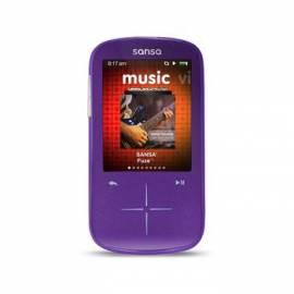 MP3-Player SANDI Sansa Fuze Plus 8 GB (108007) - Anleitung