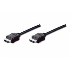 Verbindungstür Kabel DIGITUS HDMI/A, 1 m, AWG30, 2 x geschirmt (AK-108057)