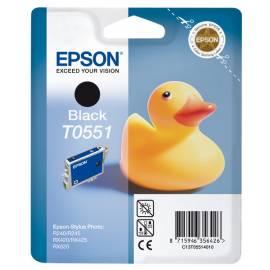 Bedienungshandbuch Tinte EPSON T0551, 8ml, RF (C13T05514020) schwarz