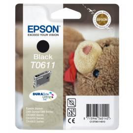 Tinte EPSON T0611, 8ml, RF (C13T06114020) schwarz Gebrauchsanweisung