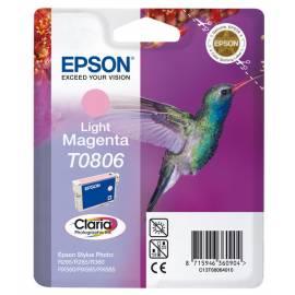 Tinte EPSON T0806, 7 ml, RF (C13T08064020) rot - Anleitung