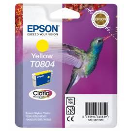 Bedienungsanleitung für Tinte Refill EPSON T0804, 7ml, AM (C13T08044030) gelb