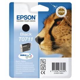 Service Manual Tinte Nachfüllen EPSON T0711, 7, 4ml, AM (C13T07114030) schwarz