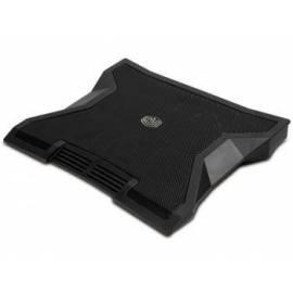 Kühlung für notebooky COOLER MASTER NotePal E1 für NTB 9-15, 4 