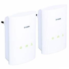 Netzwerk-Prvky ein WiFi D-LINK DHP-307AV Powerline 200M Starter Kit