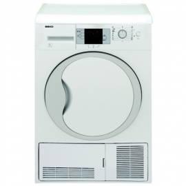 Kleidung Trockner BEKO DCU 7330 weiß