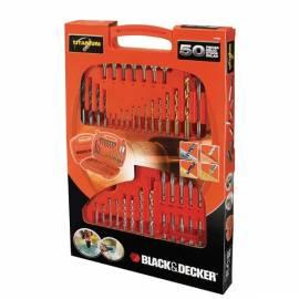 Werkzeug set BLACK-DECKER A7066, 50 Teile rot