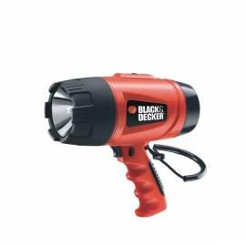 Service Manual Lampe BLACK-DECKER-BDSL301 schwarz/rot