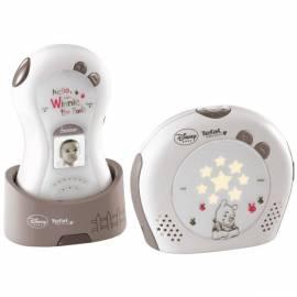 Bedienungsanleitung für Babyphone TEFAL TD5000K0 Disney weiß/braun