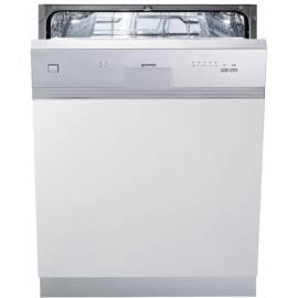 Geschirrspüler GORENJE GI 63.187 X Gebrauchsanweisung