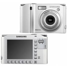 Kamera Samsung EG-NV40ZS Silber Bedienungsanleitung