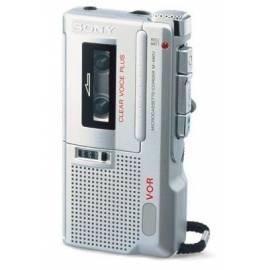 Voice-Recorder, Sony M-560V Silber - Anleitung
