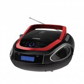 Boombox mit CD HYUNDAI TRC 512 AU3R schwarz/rot