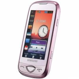 SAMSUNG S5560i Handy Rosa Gebrauchsanweisung