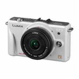 Digitalkamera PANASONIC Lumix DMC-GF2CEG-W (14 mm Objektiv) weiß