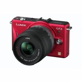 Benutzerhandbuch für Digitalkamera PANASONIC Lumix DMC-GF2KEG-R (14-42 mm Objektiv) rot