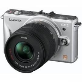 Digitalkamera PANASONIC Lumix DMC-GF2WEG-S (14 mm + 14-42 mm Objektiv) Silber Gebrauchsanweisung