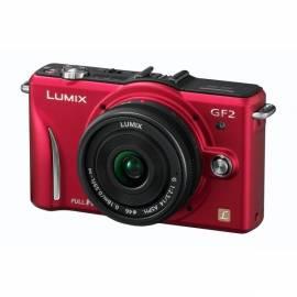Bedienungshandbuch Digitalkamera PANASONIC Lumix DMC-GF2WEG-R (14 mm + 14-42 mm Objektiv) rot